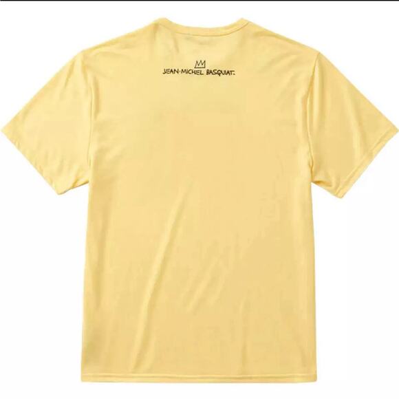 Roark Mathis Basquiat Short Sleeve Tee - Men's Samo Yellow Small - Picture 3 of 4